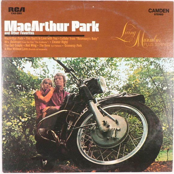 Living Marimbas Plus Strings – MacArthur Park And Other Favorites - 12" Vinyl LP - Picture 1 of 8